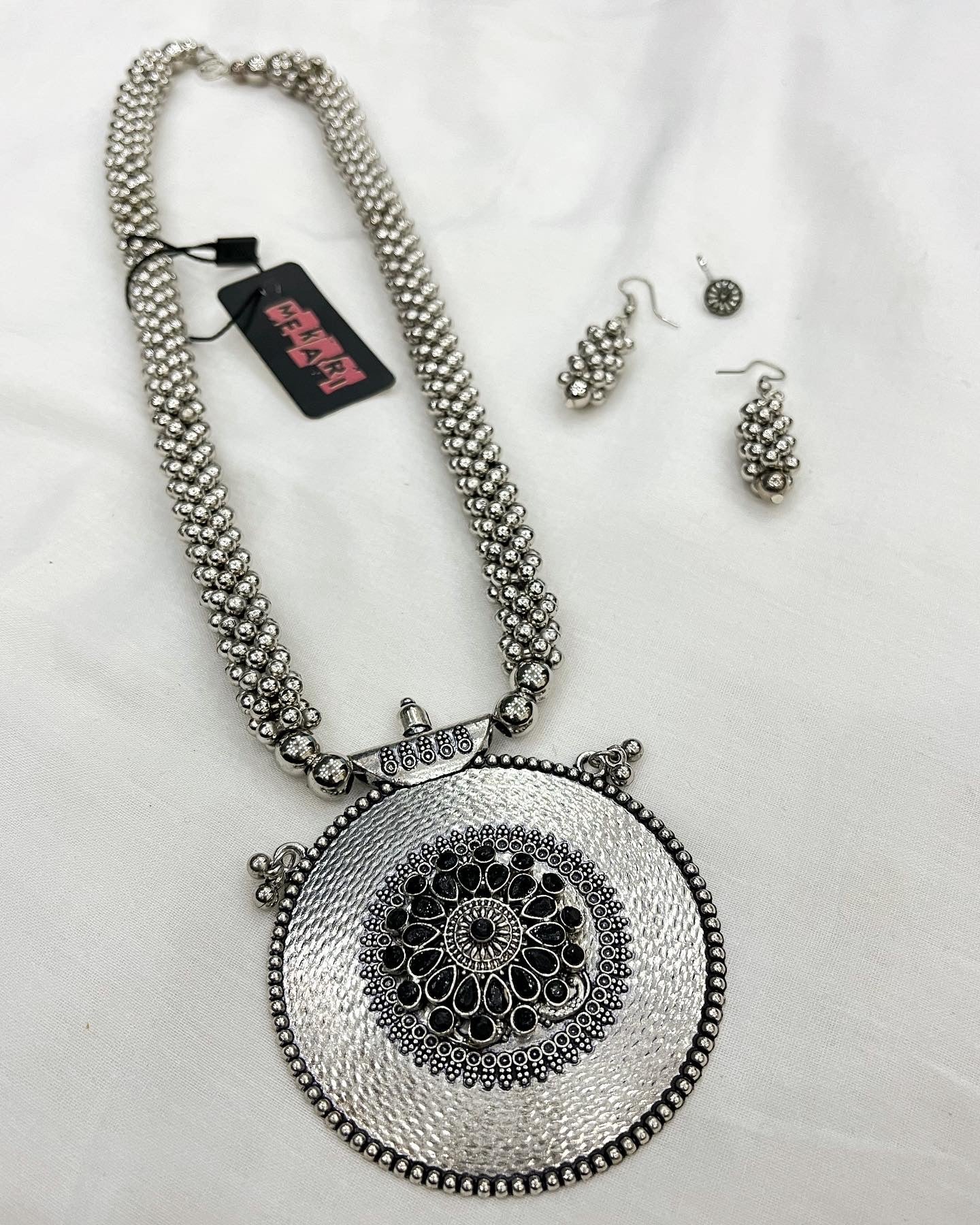 Meharbano Mala Set in Black