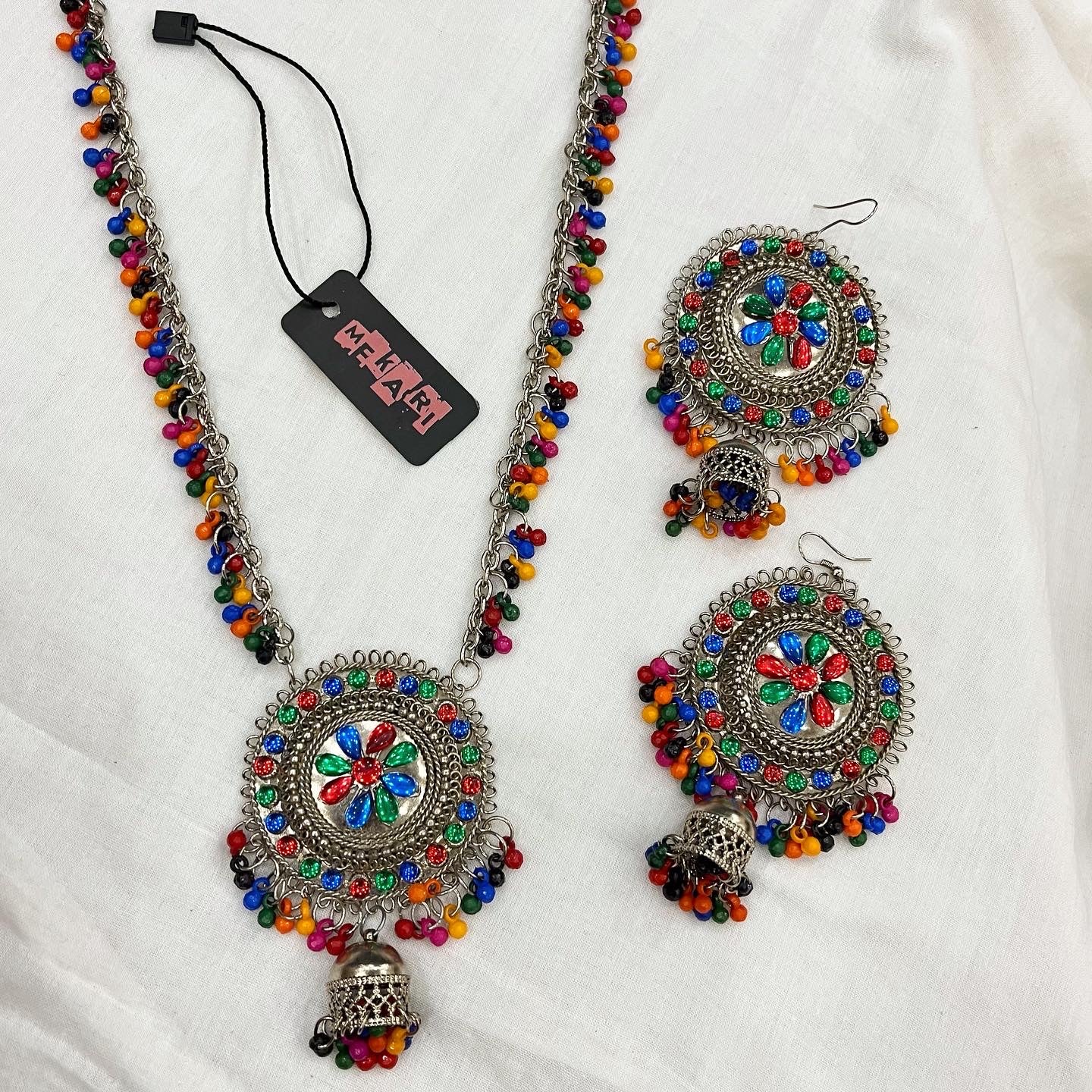 Multi Jhumki Mala Set