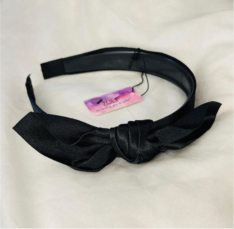 SILK KNOTED HEADBAND