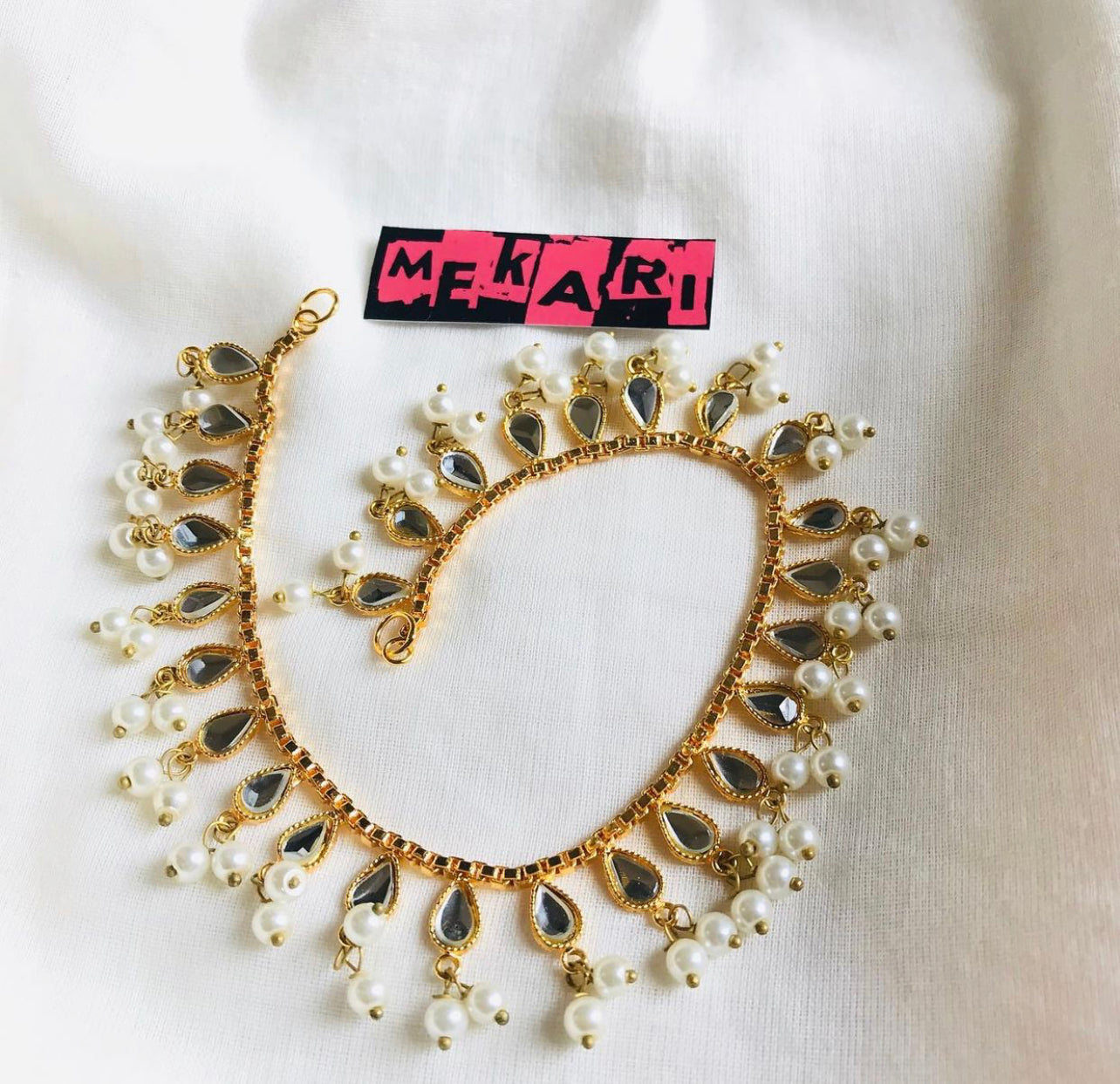 KUNDAN ANKLET