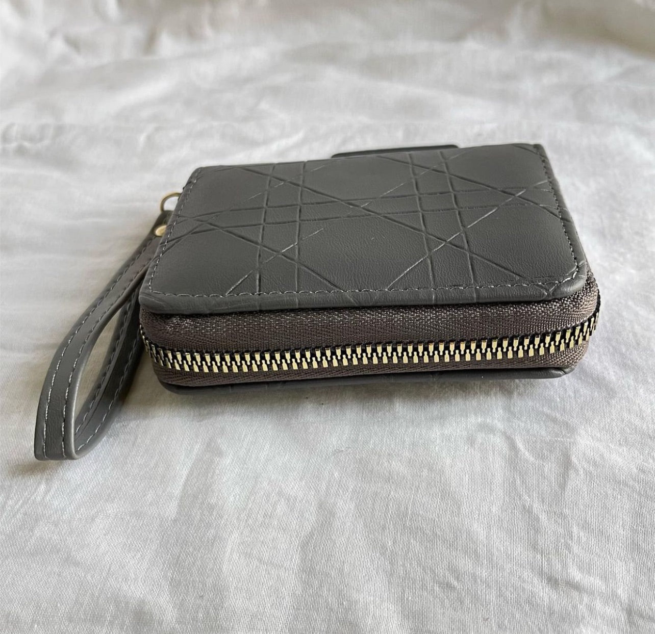 Grey Bow Wallet