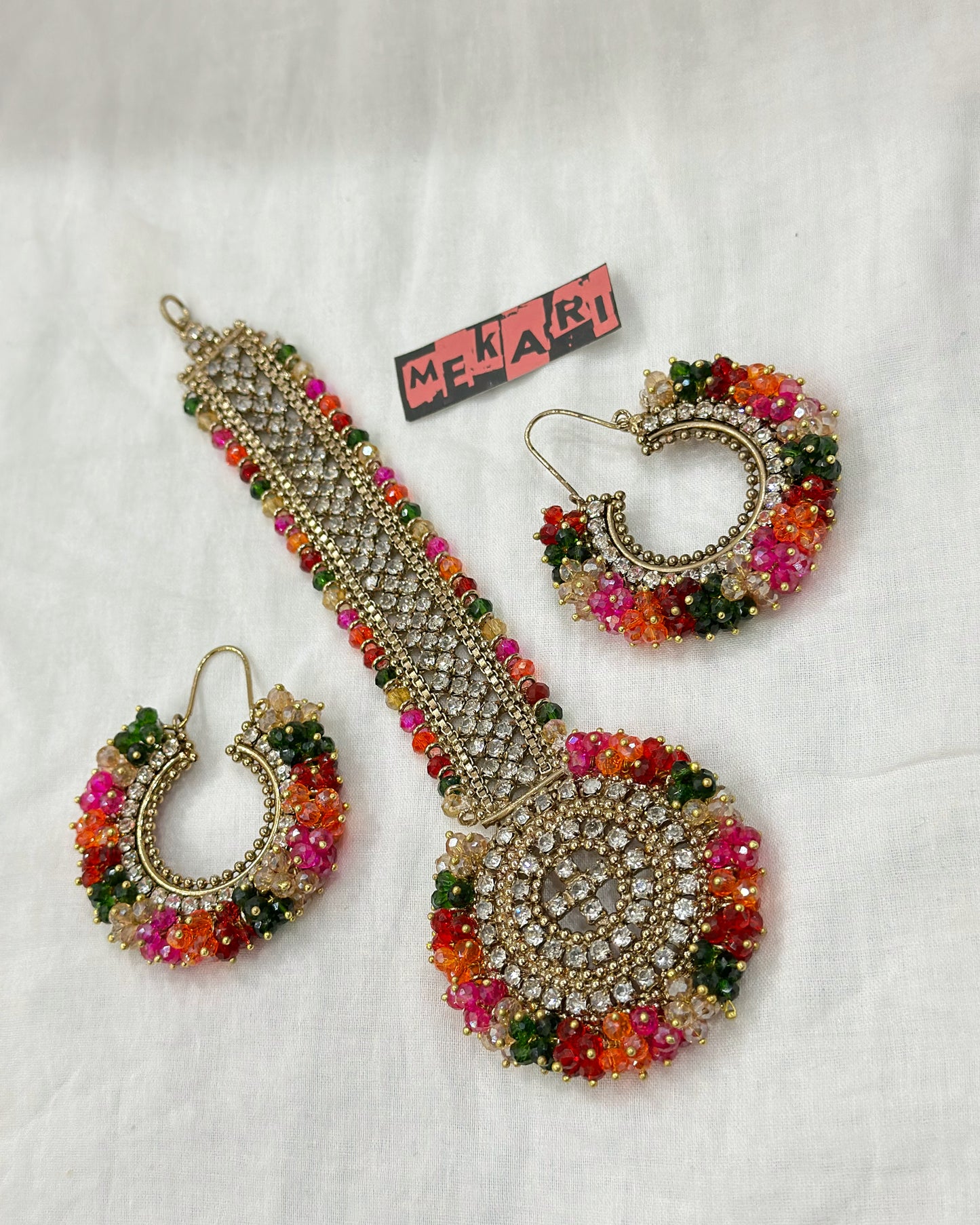 Broad Multi Teeka Set