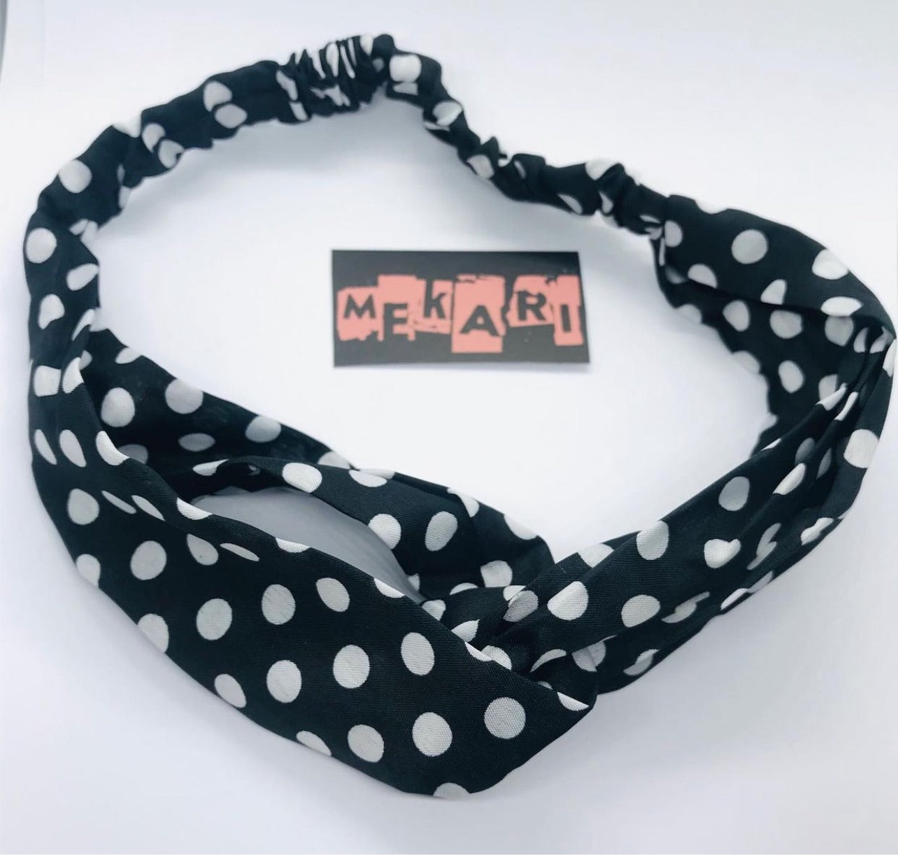 Turban Polka Dot Headband