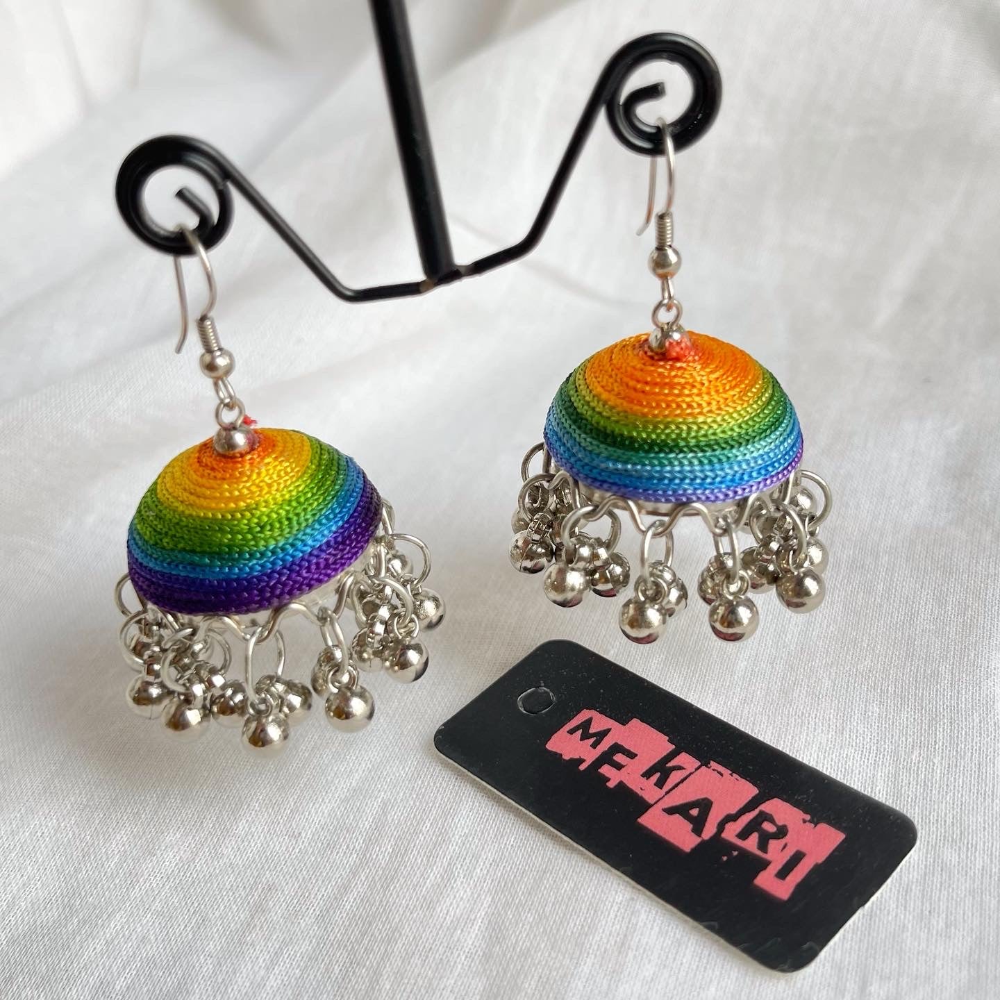 GHUNGRU THREAD JHUMKI