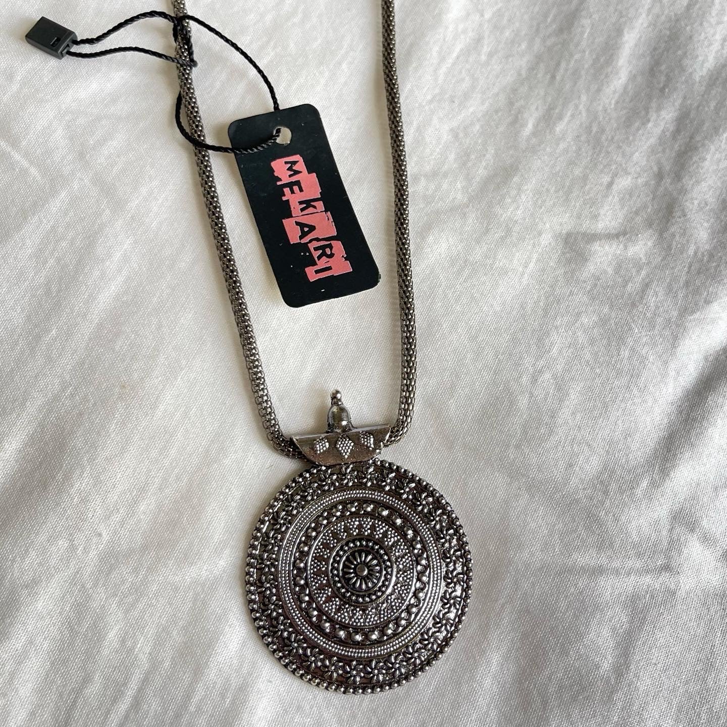 Trendy Silver Pendant