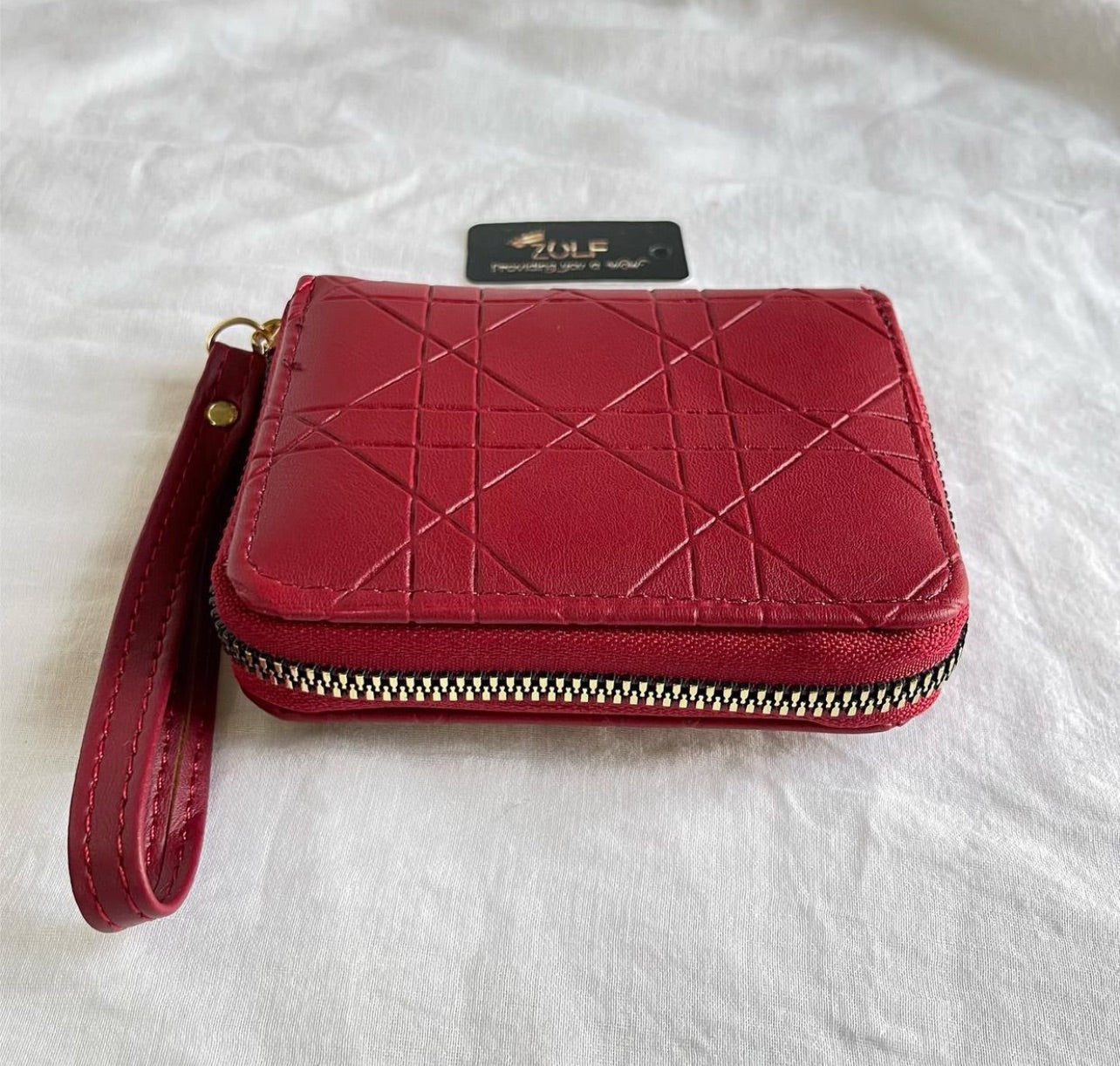 Maroon Bow Wallet