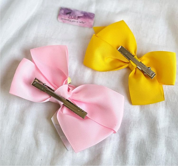 2Pcs HIGH QUALITY RIBBON CLIPS