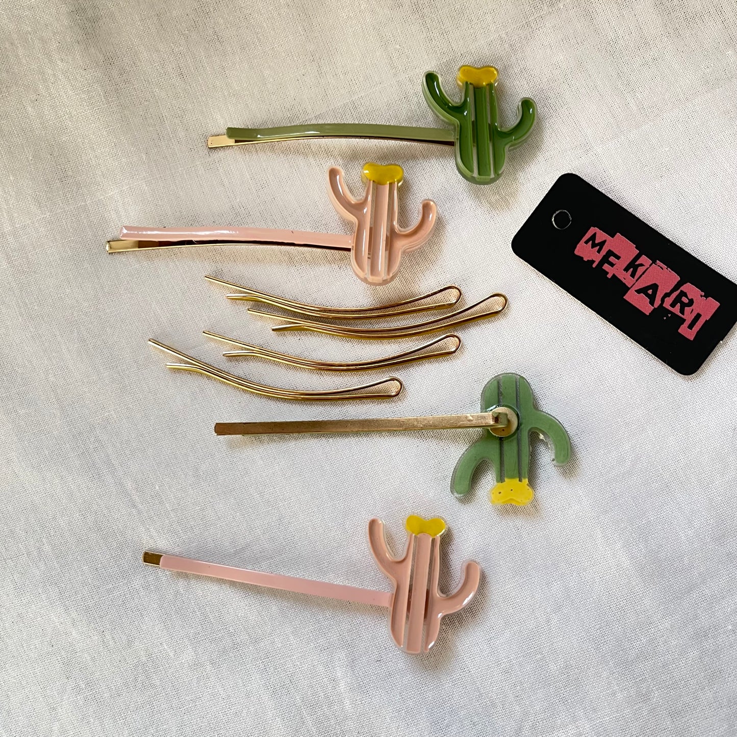 CACTUS BARRETTES