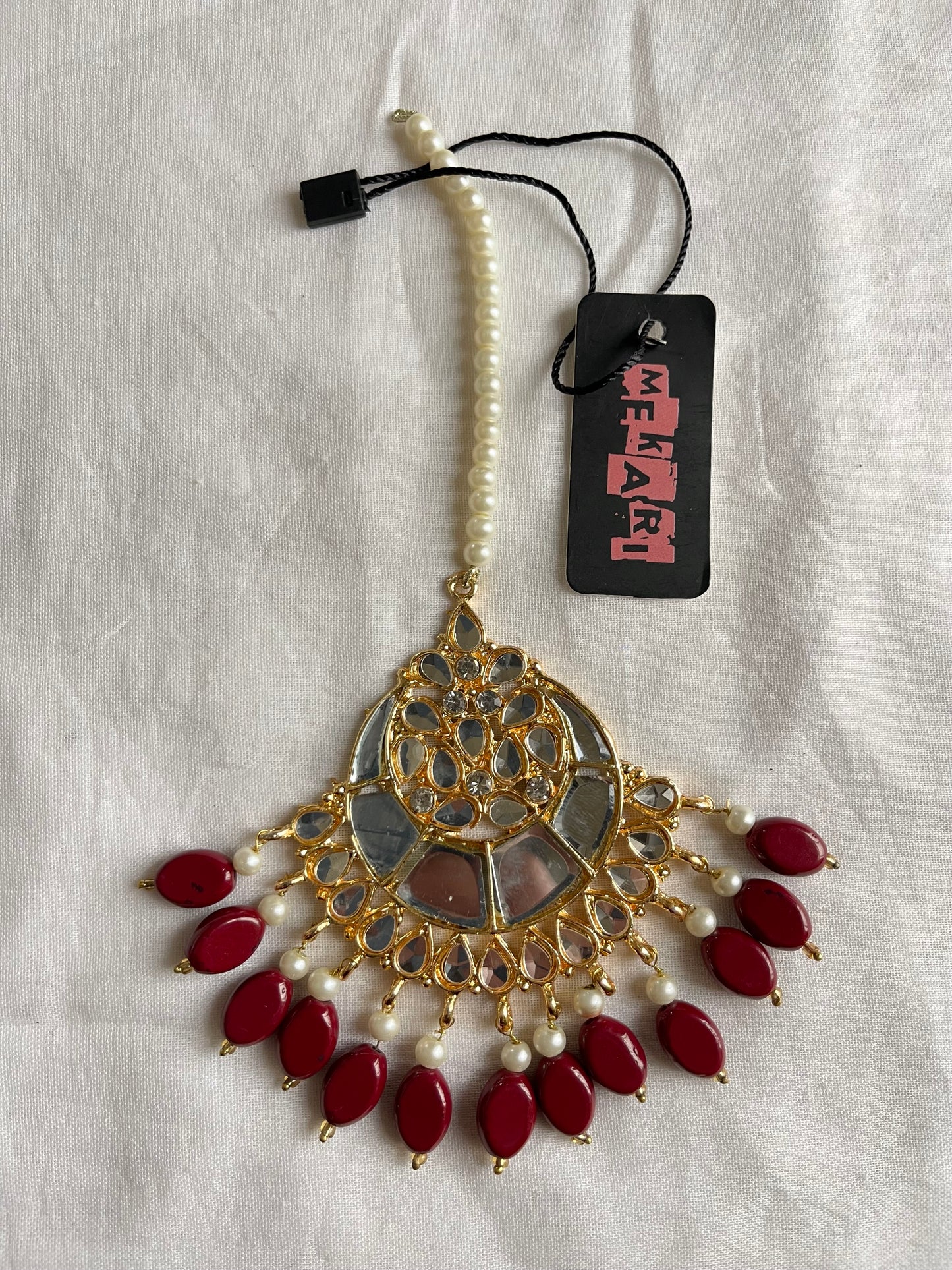 Saniya Teeka in Maroon