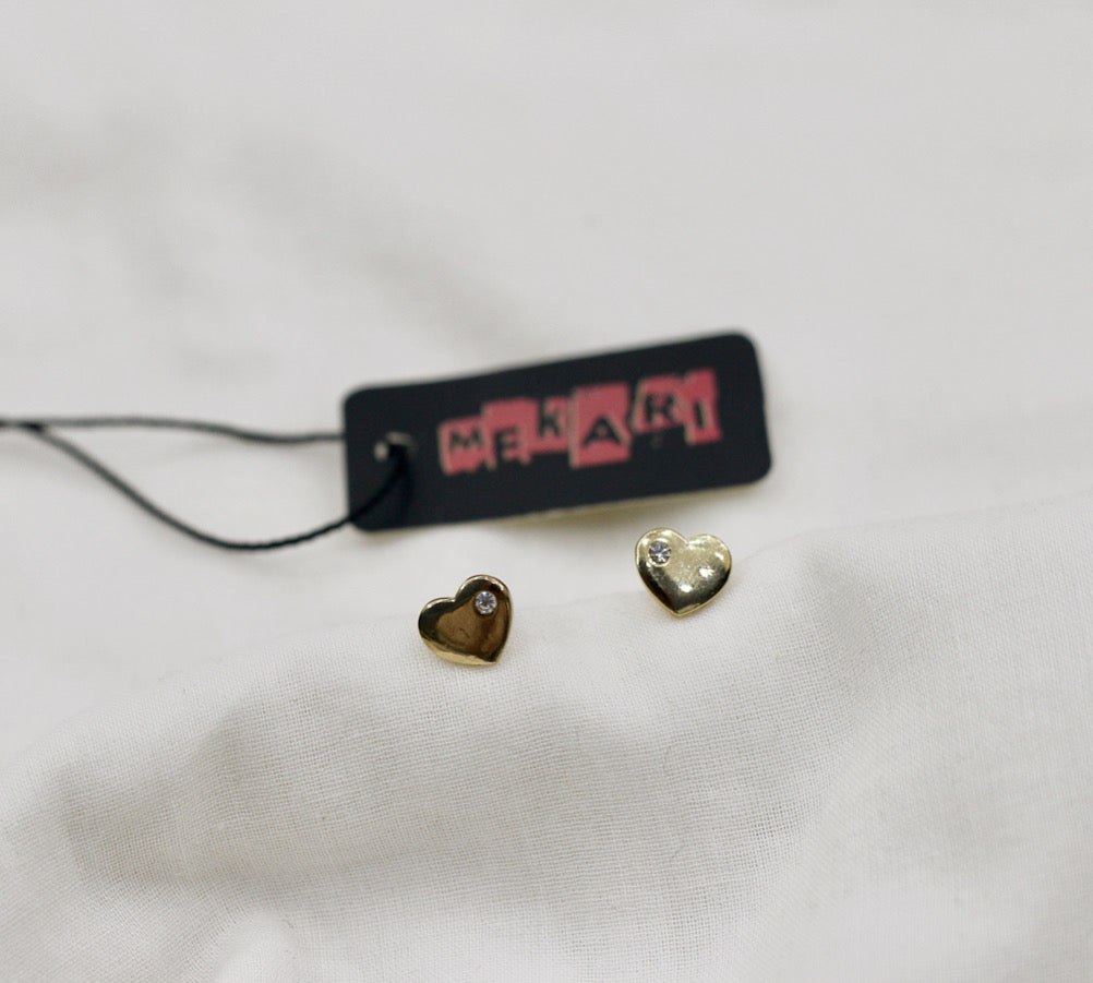 Heart Studs