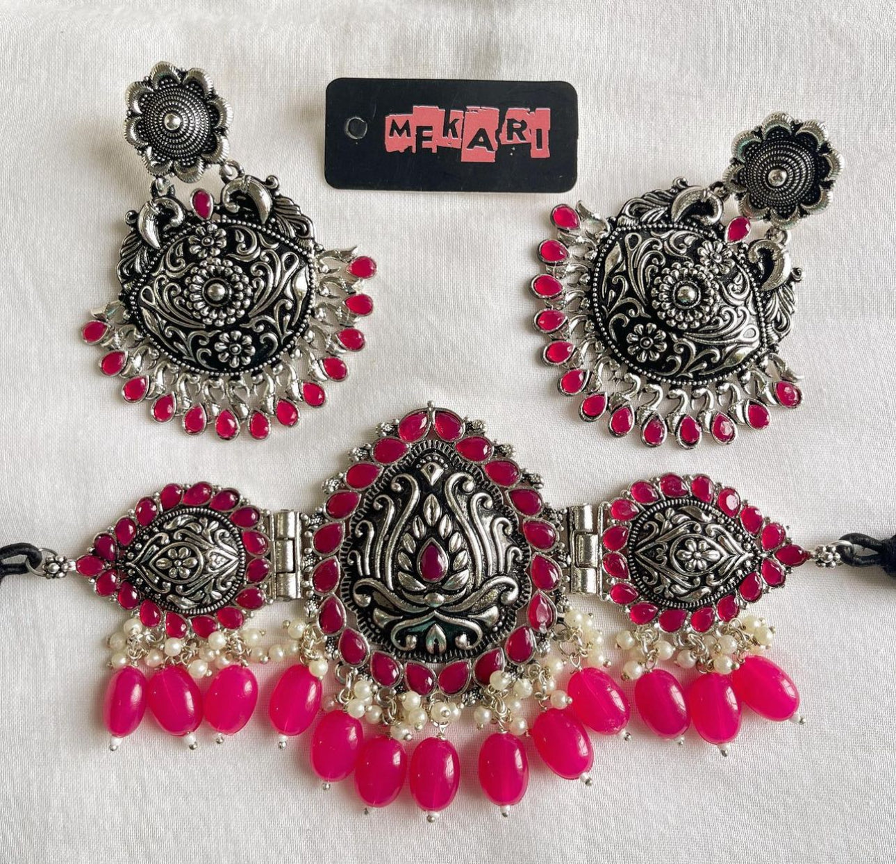 Gul Meena Choker Set
