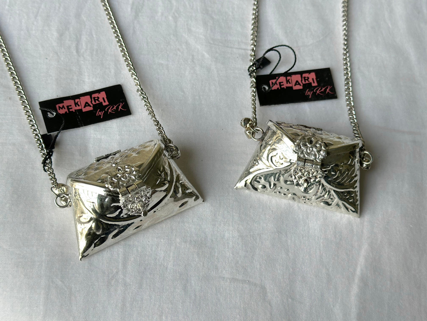 Silver Envelope Mini  Bag