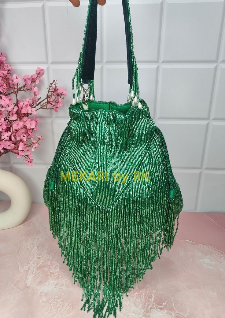 Emerald Potli Bag