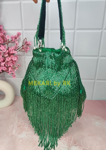 Emerald Potli Bag