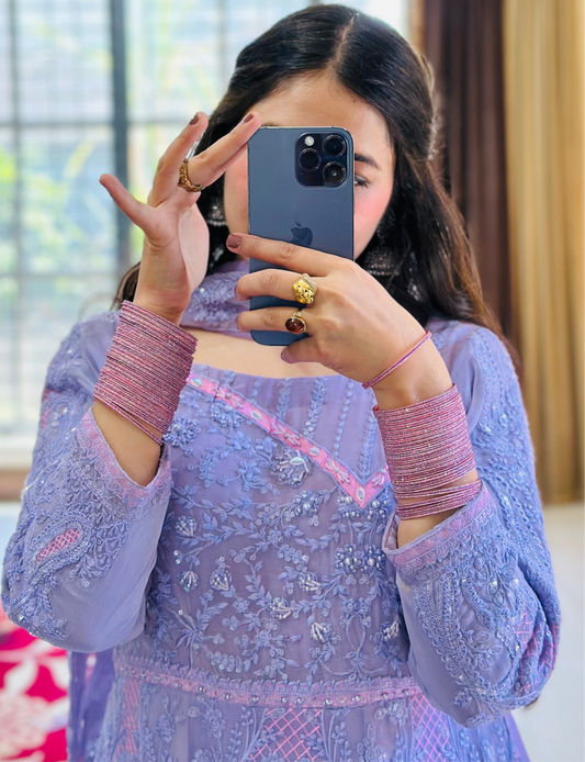 Rose Dust Glitter Bangles