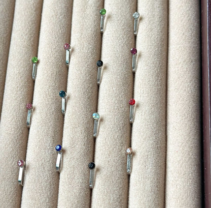 Single Stone Nosecuff