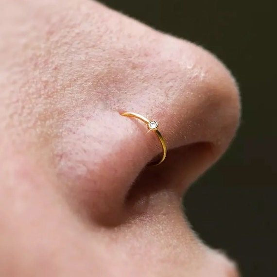GOLD PLATED NOSERING