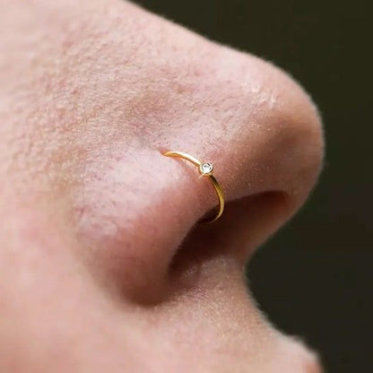 GOLD PLATED NOSERING
