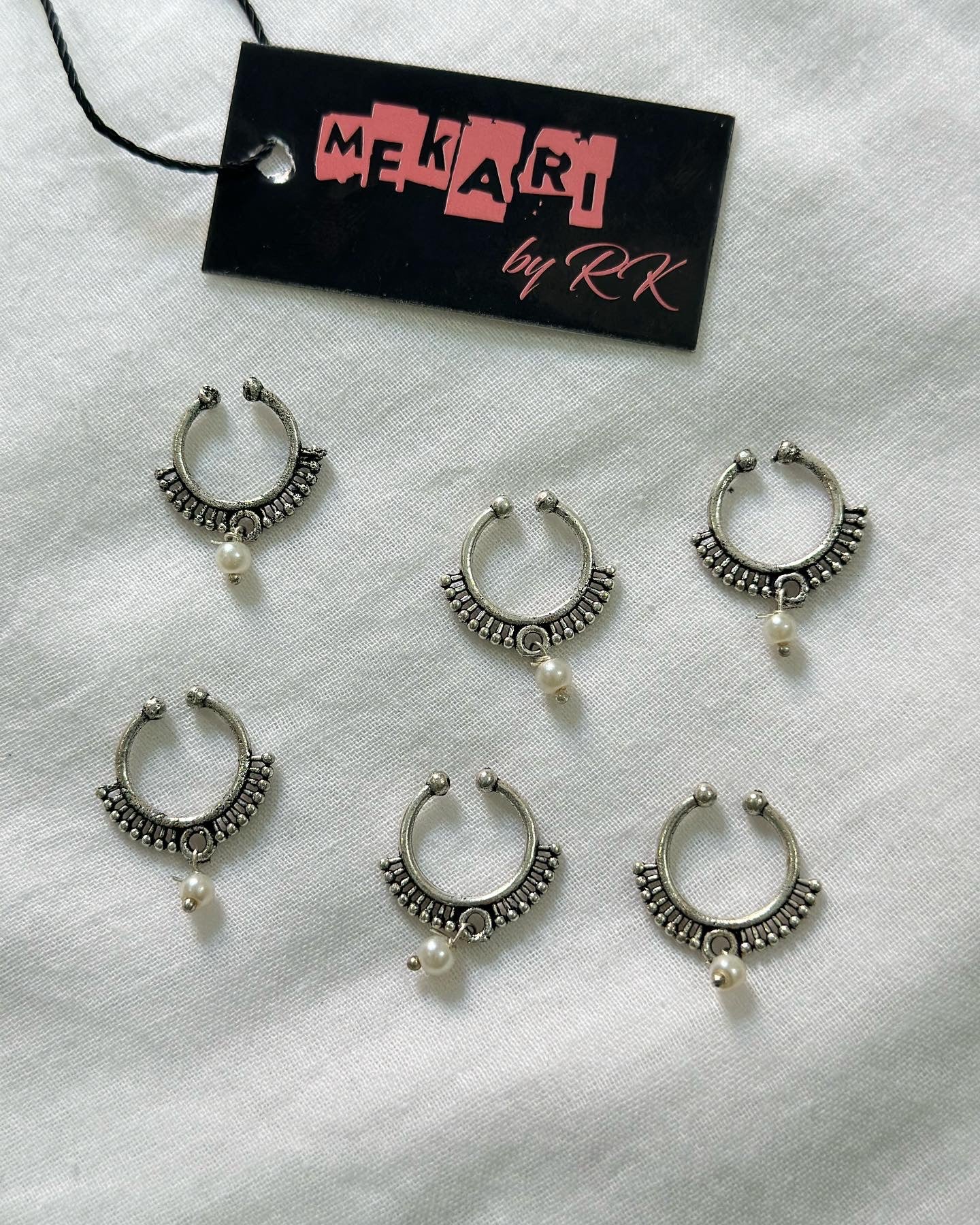 Oxidised Septum Nosering