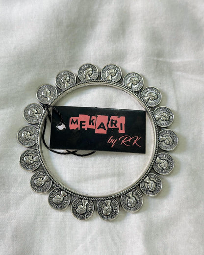 Oxidised Coin Kangan