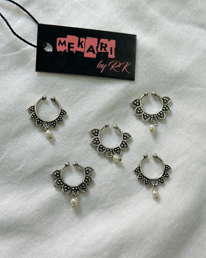 Oxidised Septum Nosering