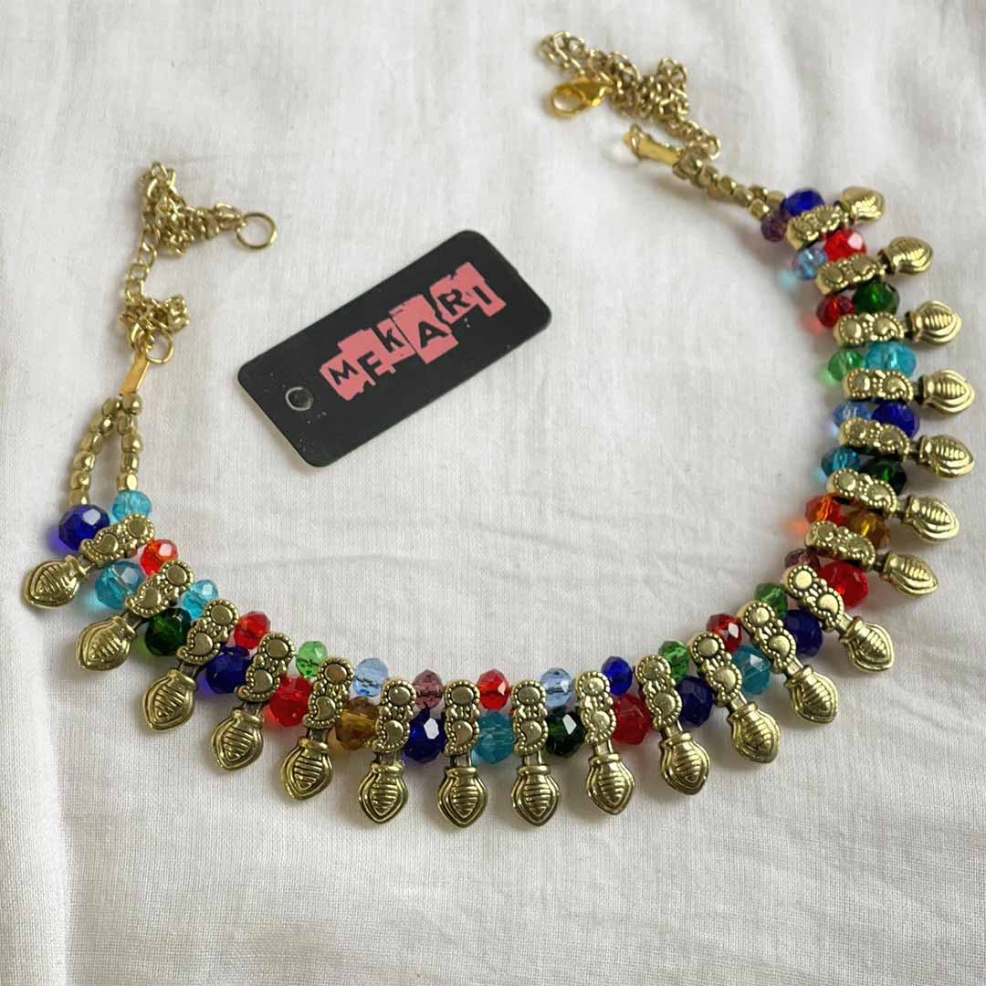 Metallic Gold  Neckpiece