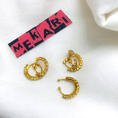 GOLDEN ZIRCON NOSERING