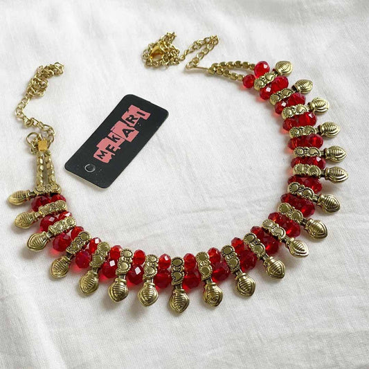 Metallic Gold  Neckpiece