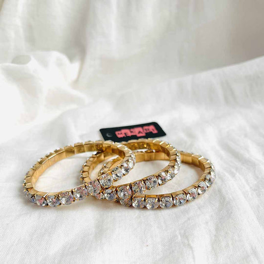 Rhinestone Stretchable Bracelet