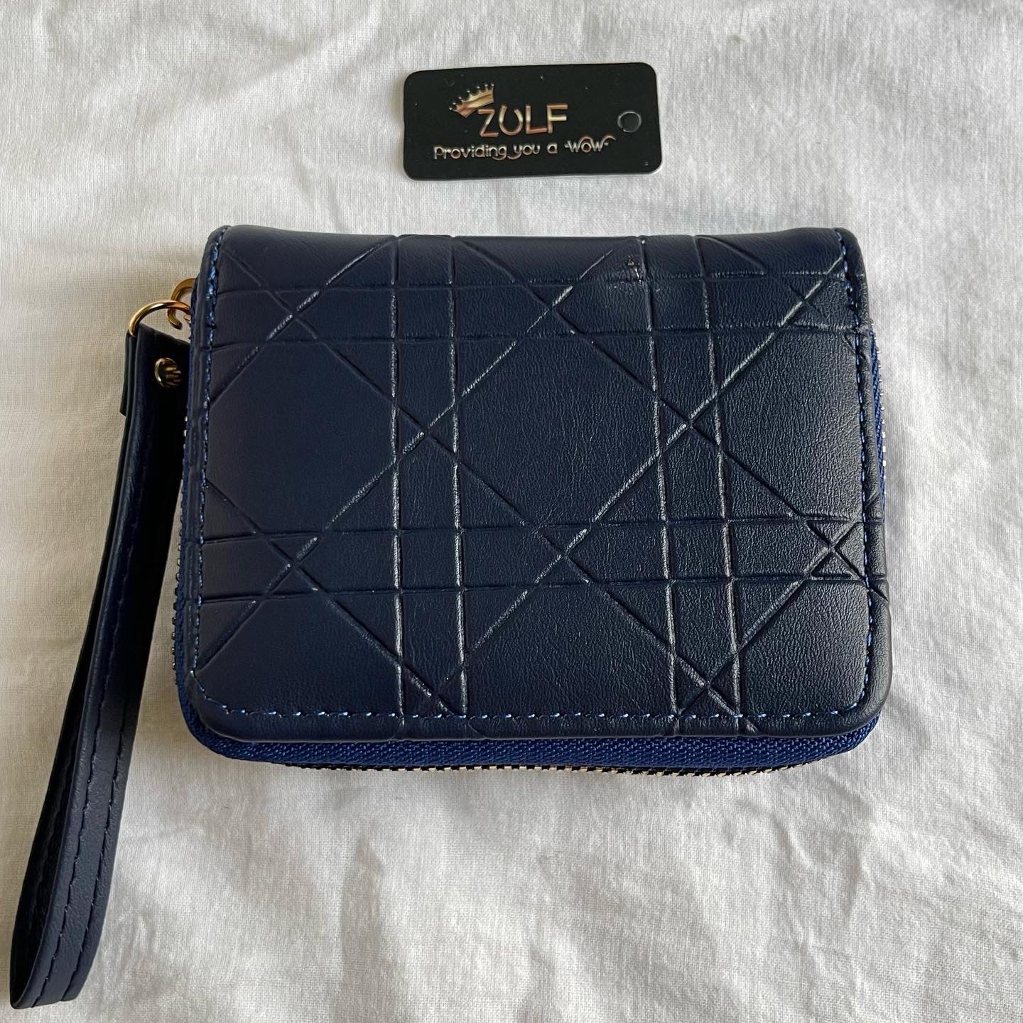 Blue Bow Wallet