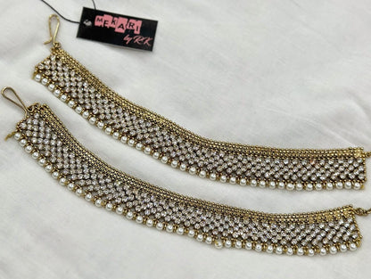 Broad Zircon Anklet