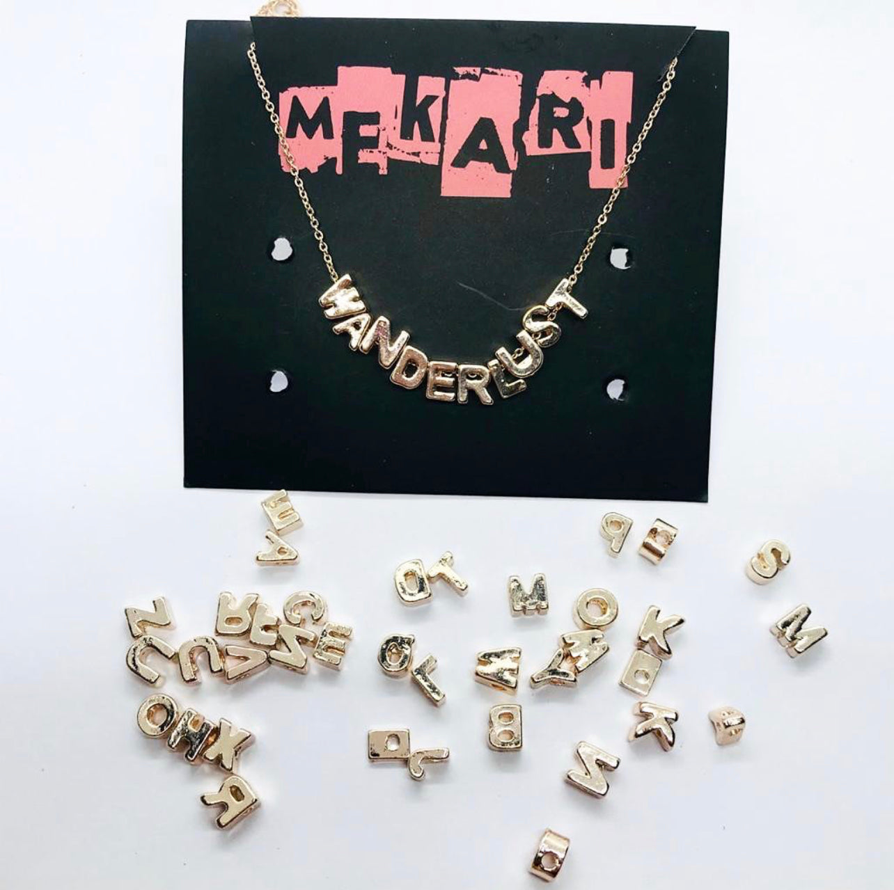 CUSTOM ALPHABET NECKLACE
