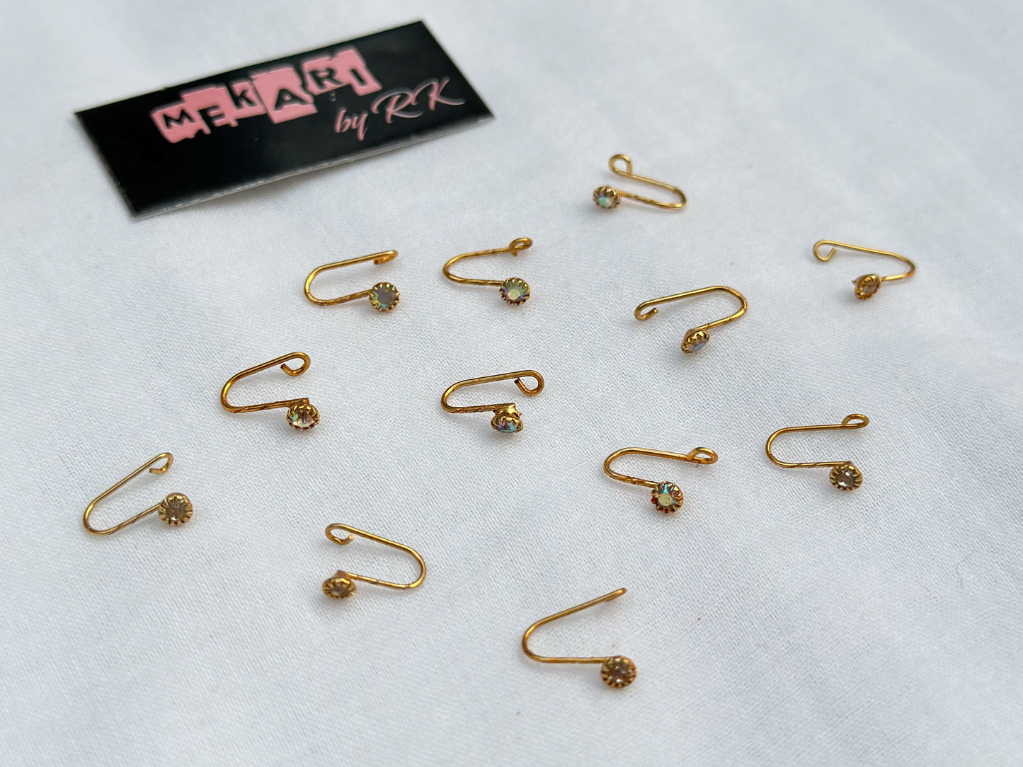 Golden Holographic Nosecuff