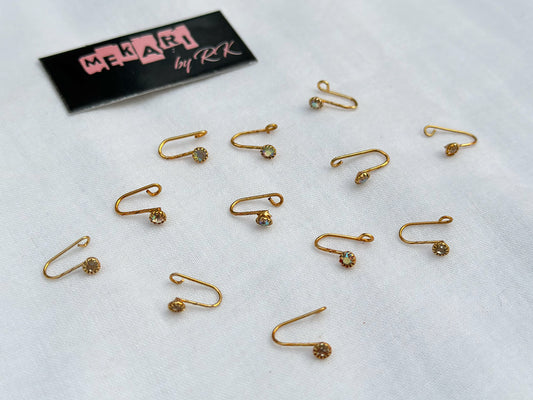 Golden Holographic Nosecuff