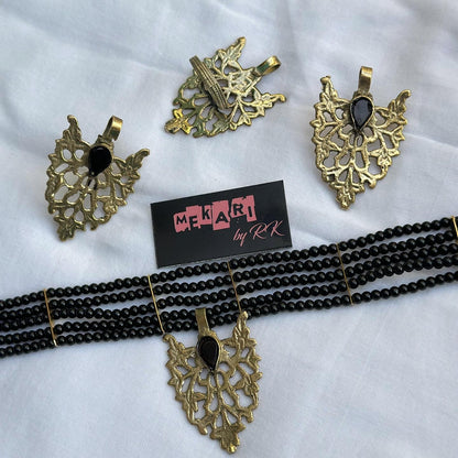 Black Surma Choker Set