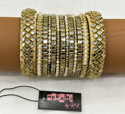 Kundan Kangan Bangles