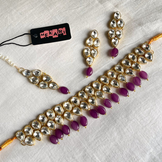 Double Layer Set (Plum Purple)