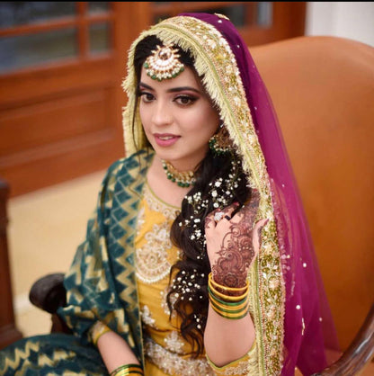 ZEEBAISH CHOKER SET (Green)