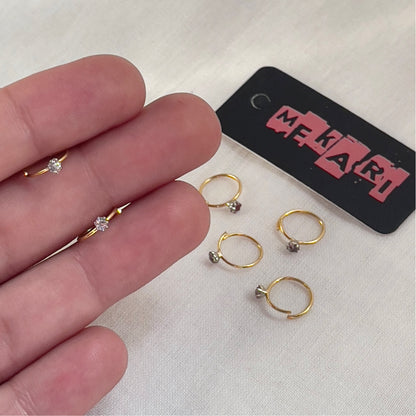 GOLD PLATED NOSERING