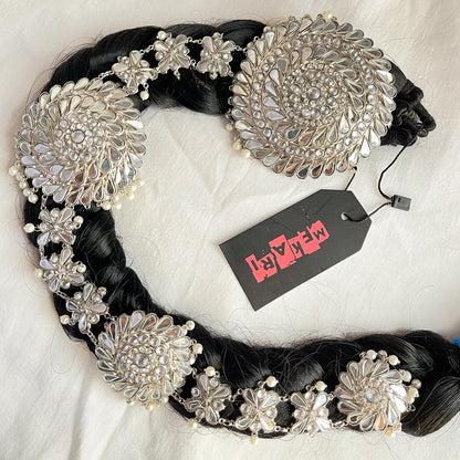 Silver Kundan Chuttla