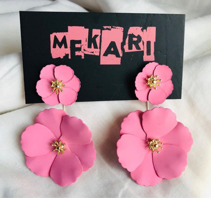 DETACHABLE FLOWER EARRINGS