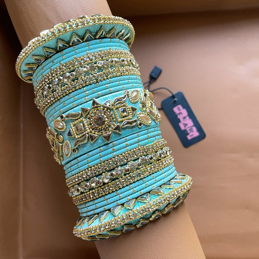 Deena Bangles in SkyBlue