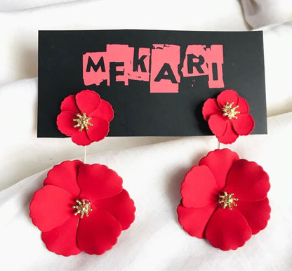 DETACHABLE FLOWER EARRINGS