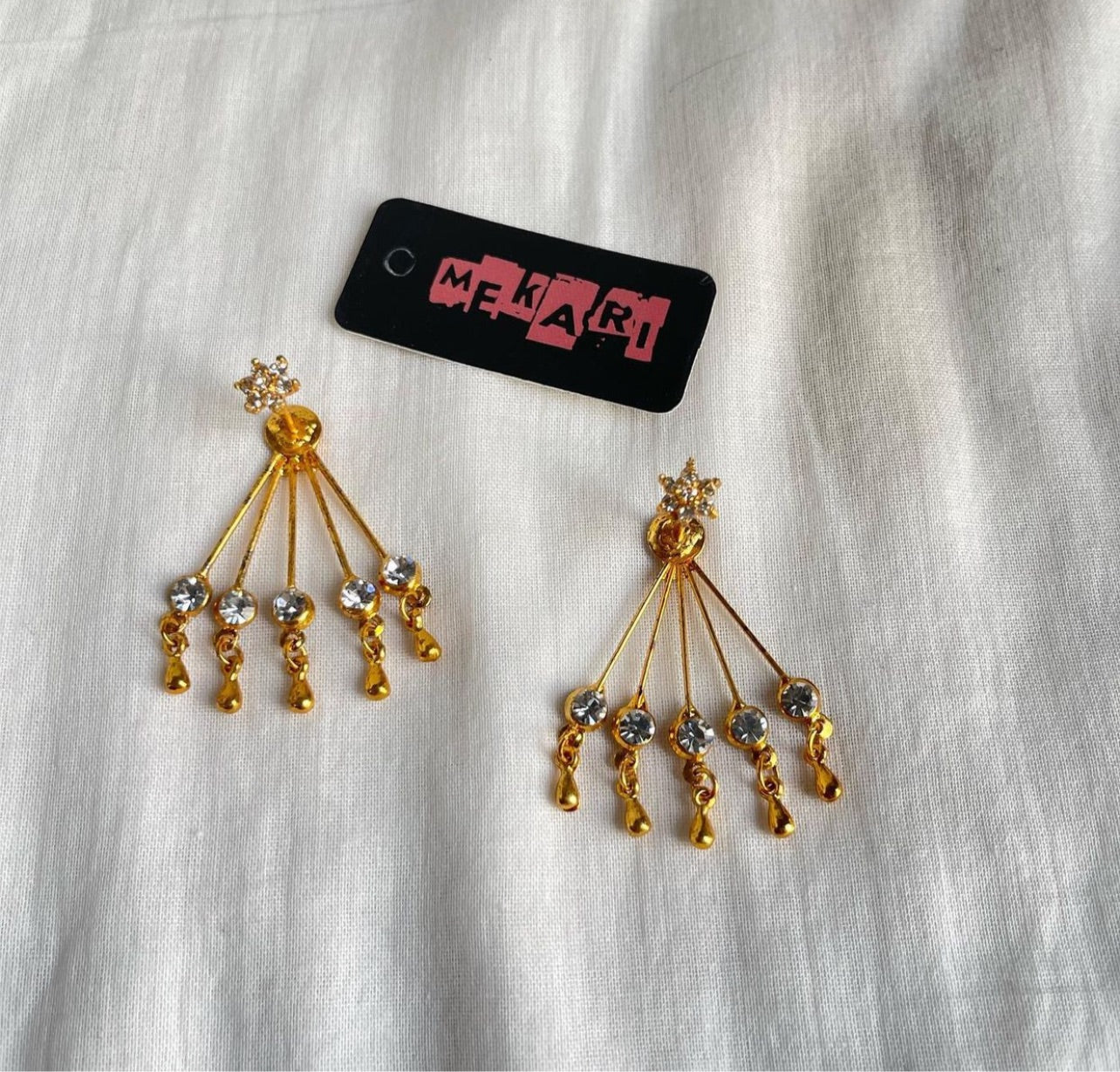 Flower Drop Earrings