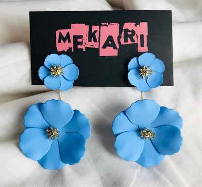 DETACHABLE FLOWER EARRINGS