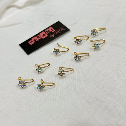 Holographic Flower Nosecuff