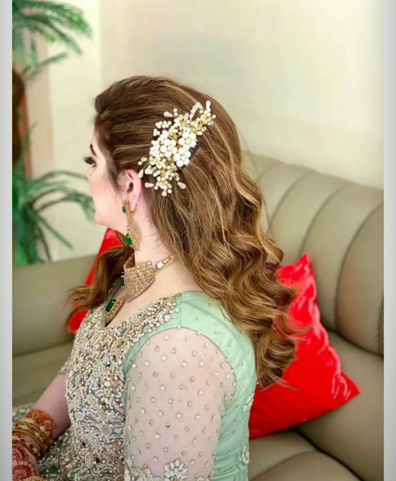 Pearl Flower Bunch Accessory