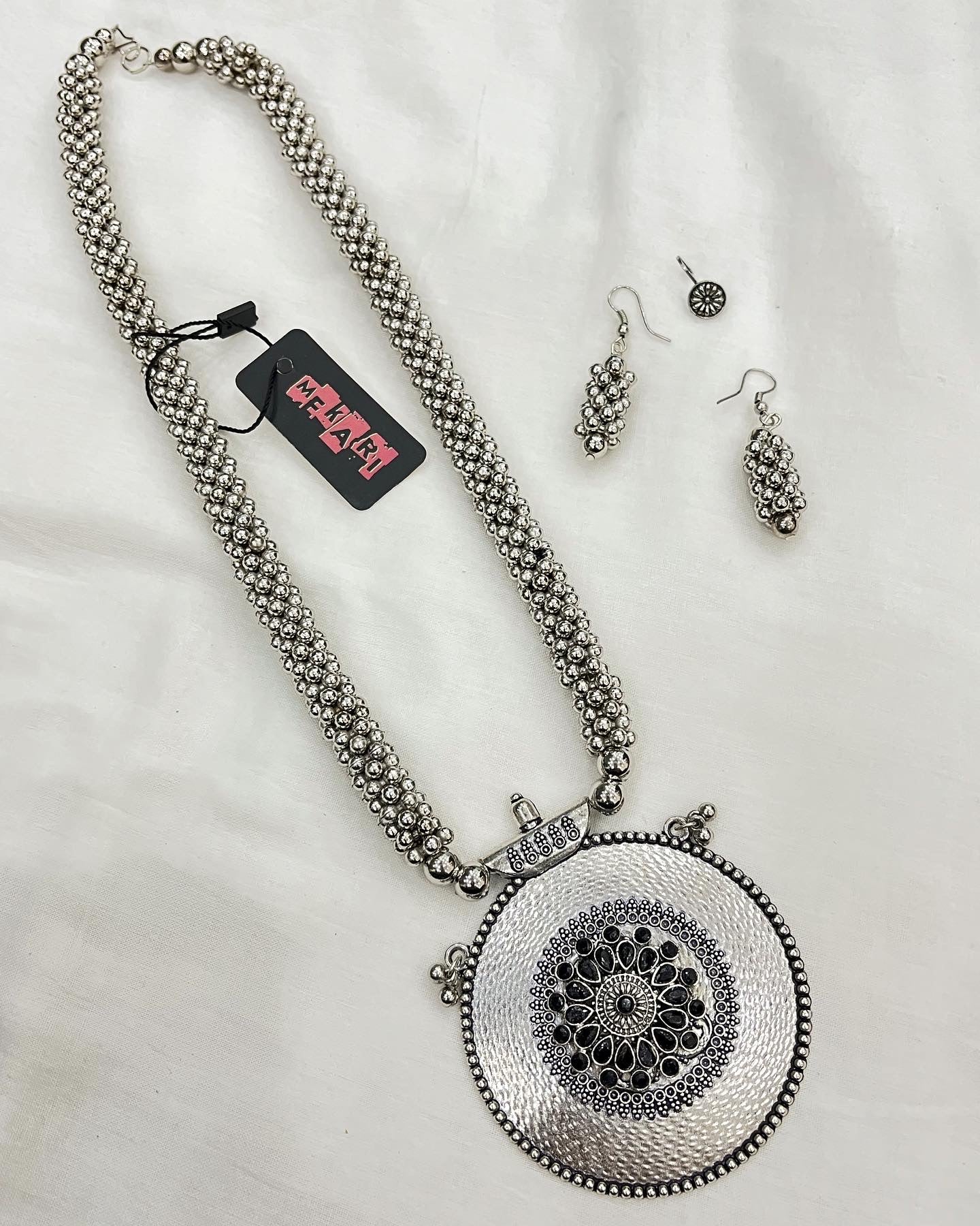 Meharbano Mala Set in Black