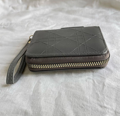 Grey Bow Wallet