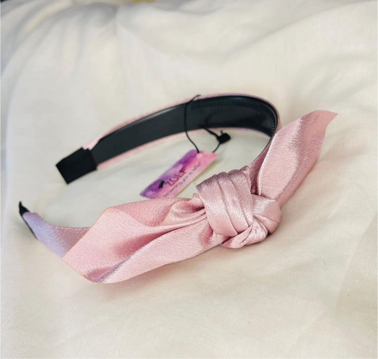 SILK KNOTED HEADBAND